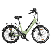 ESKUTE C100 Electric Bike - Motor 250W Battery 36V10.4Ah 26 Inch Tires Disc Brakes - Green